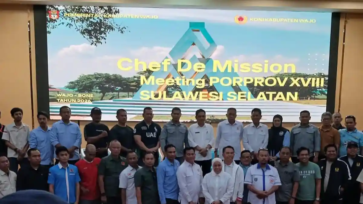 Porprov Sulsel 2026: KONI Wajo Usul Gedung PKK Jadi Media Center