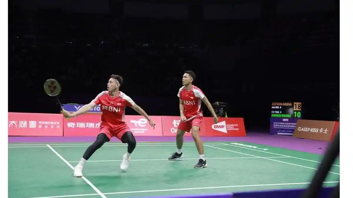 Piala Sudirman 2023, Saksikan Live Streaming di Vidio Babak Perempat Final Indonesia vs China 