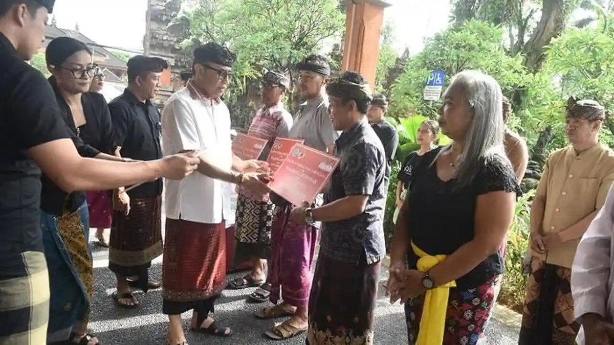 Derai Haru Korban Kebakaran Denpasar, Diguyur Bantuan Rp238 Juta