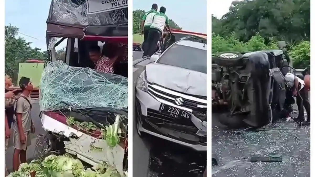 Bus Primajasa Penyebab Tabrakan Beruntun di Tol Cipularang, Diduga Rem Blong, Begini Kata Penumpang