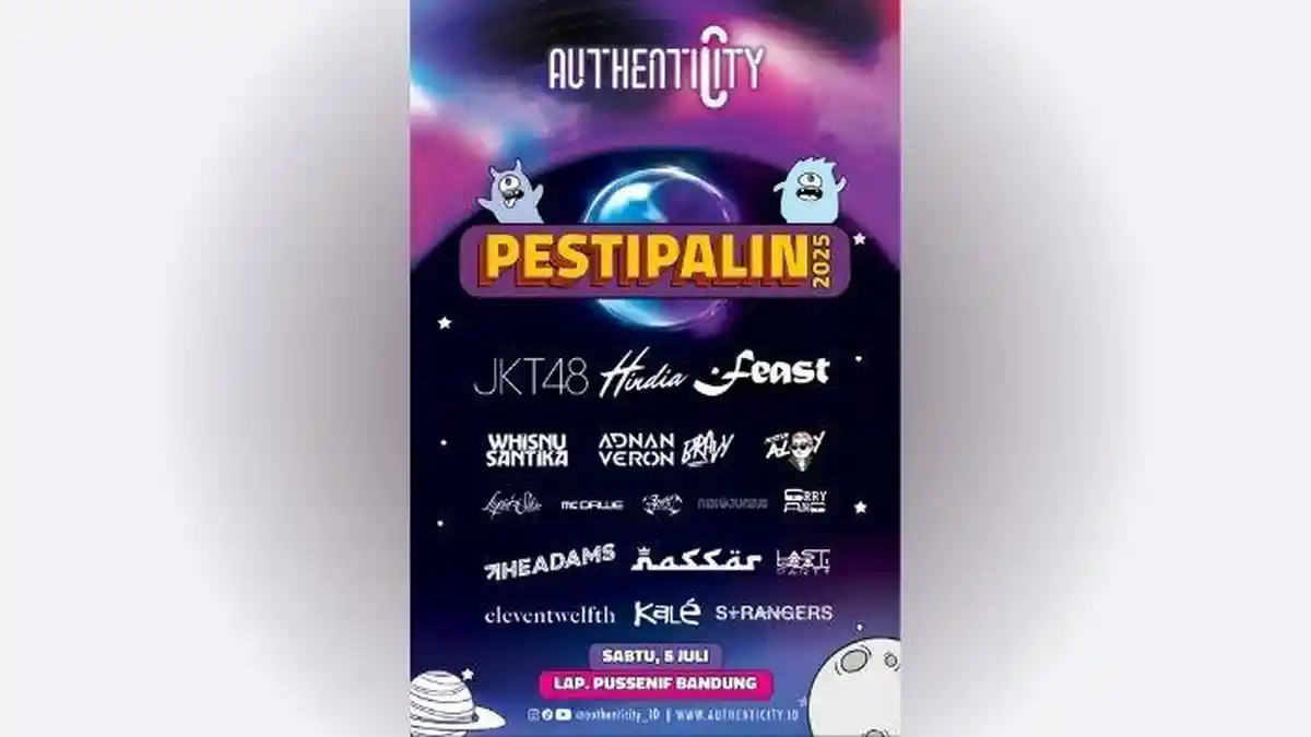 Authenticity x PESTIPALIN: Kolaborasi Kedua Kembali Digelar, Siap Panaskan Bandung 2025