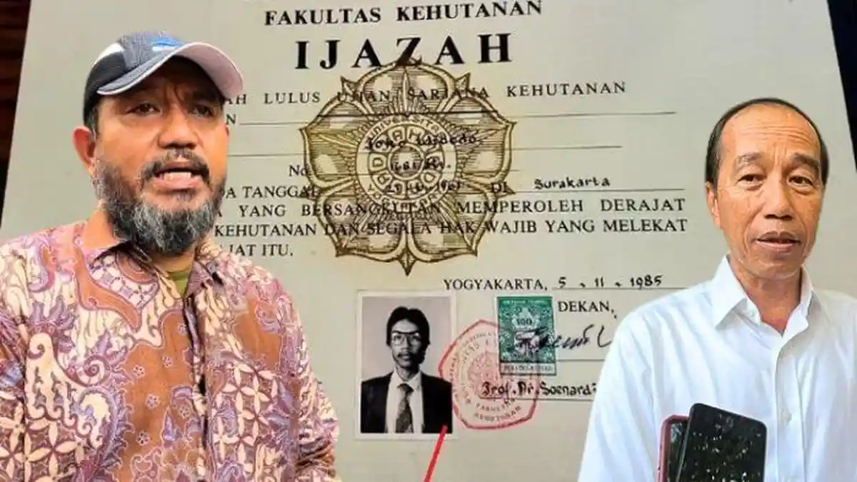 Rustam Effendi Klaim Tahu Pembuat Ijazah Palsu Jokowi, Desak Uji ...