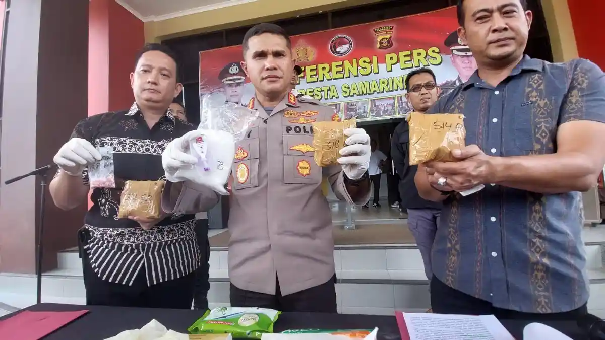 Berikut Rute Pelarian Kurir Sabu 2 Kilogram di Samarinda Berakhir Kecelakaan Tunggal