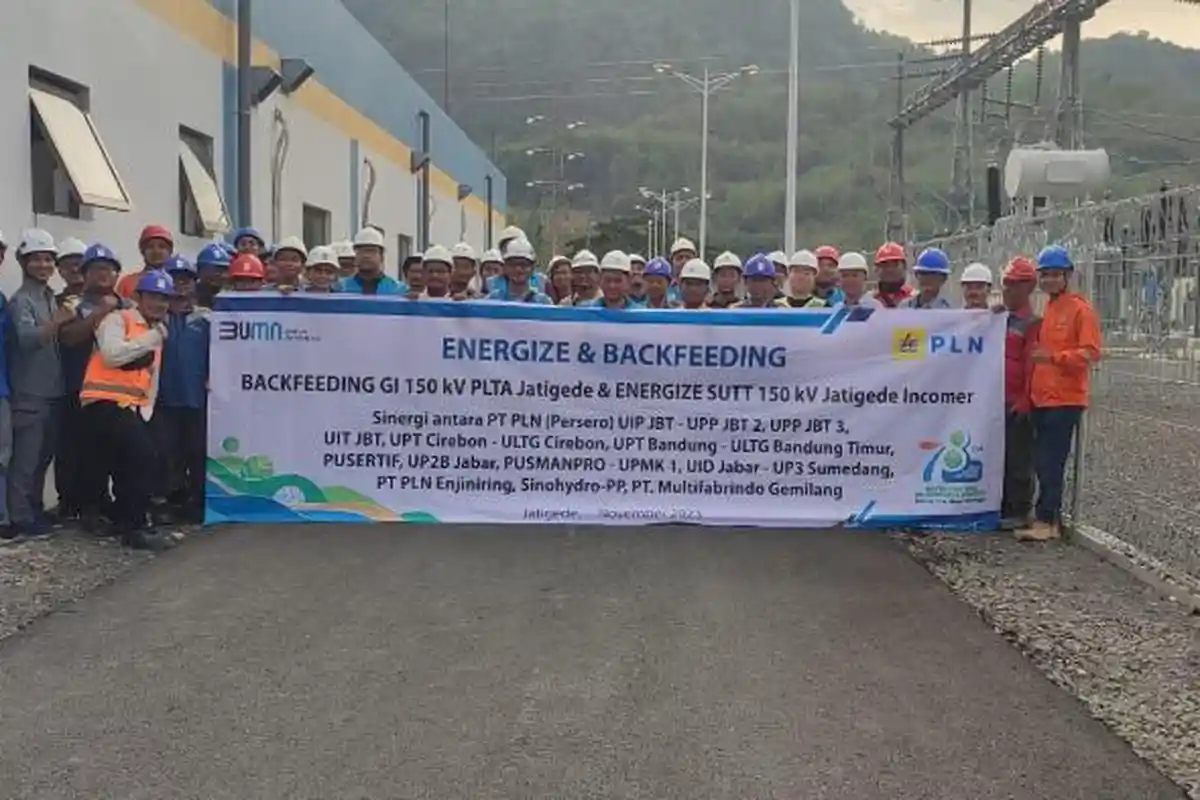 Siap Beralih Menuju Energi Hijau, PLN Selesaikan Pembangunan Transmisi Listrik PLTA Jatigede