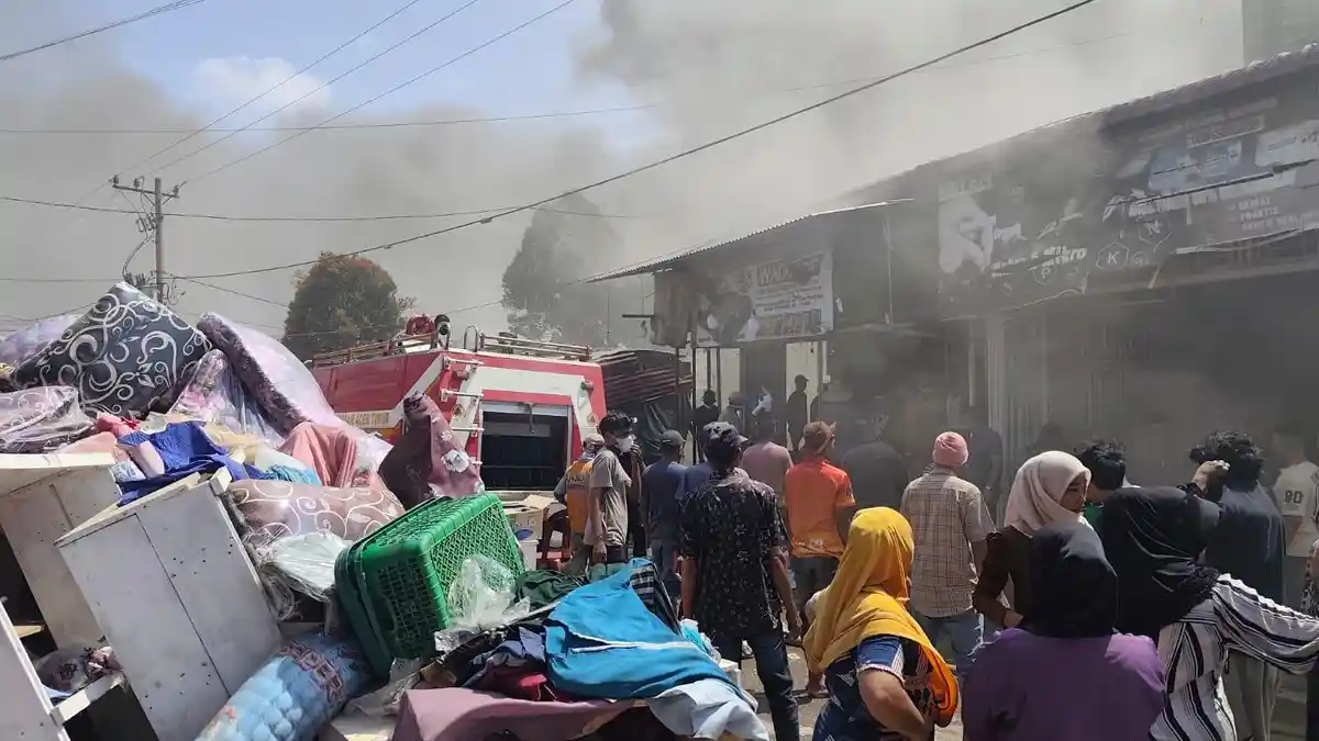 Toko Kain di Aceh Utara Terbakar, Kerugian Ditaksir Capai Rp3 Miliar