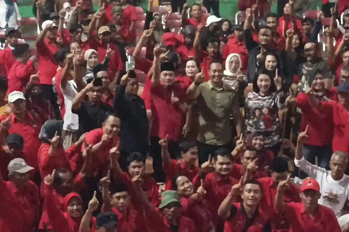 Kampanye Pemenangan Andika-Hendi di Rembang: Hanura, Partai Umat dan PKN Ikut Merapat