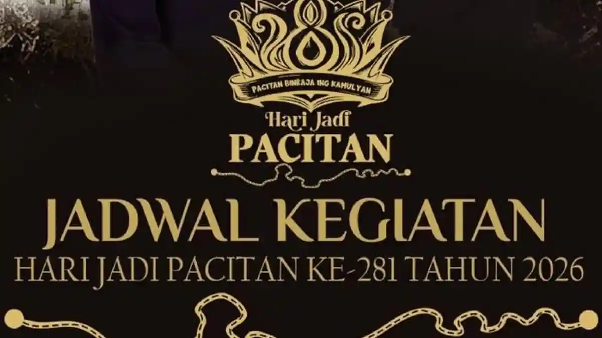 Rangkaian Prosesi Hari Jadi Pacitan ke-281 akan Diwarnai Puluhan Kegiatan