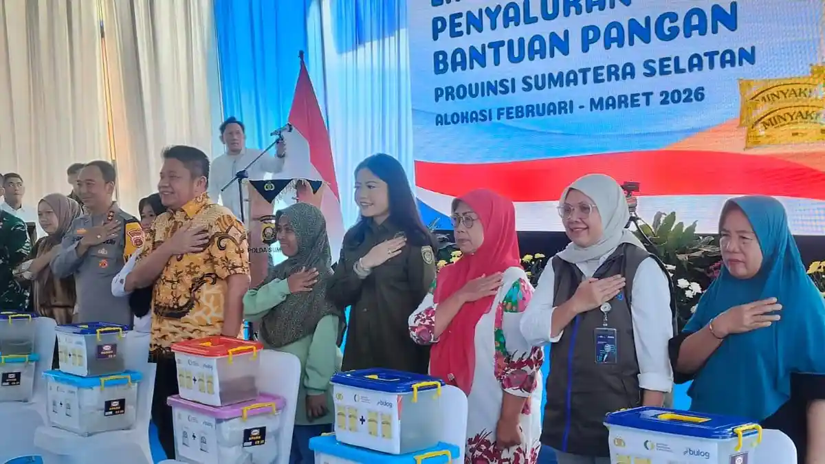 1.103.379 Keluarga di Sumsel Babel Dapat Bantuan Pangan, Demi Jaga Stabilitas Pasokan dan Harga