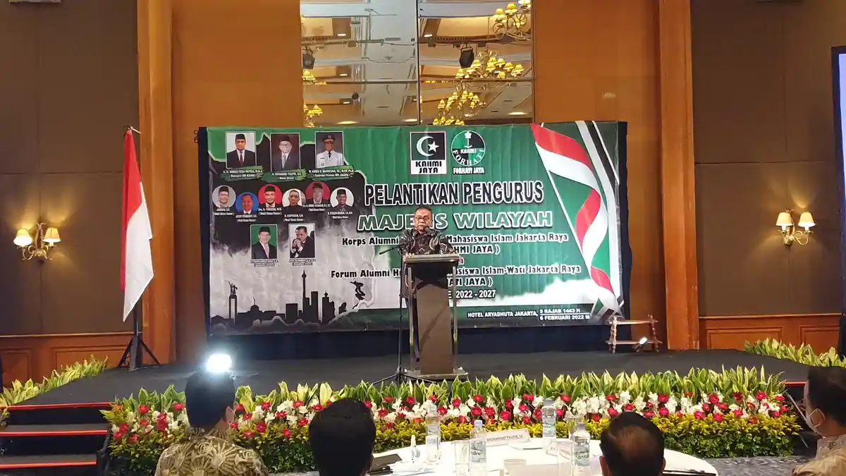 Dilantik Jadi Ketua KAHMI Jaya, M Taufik Langsung Doakan Anies Jadi Presiden dan Airin Gubernur DKI