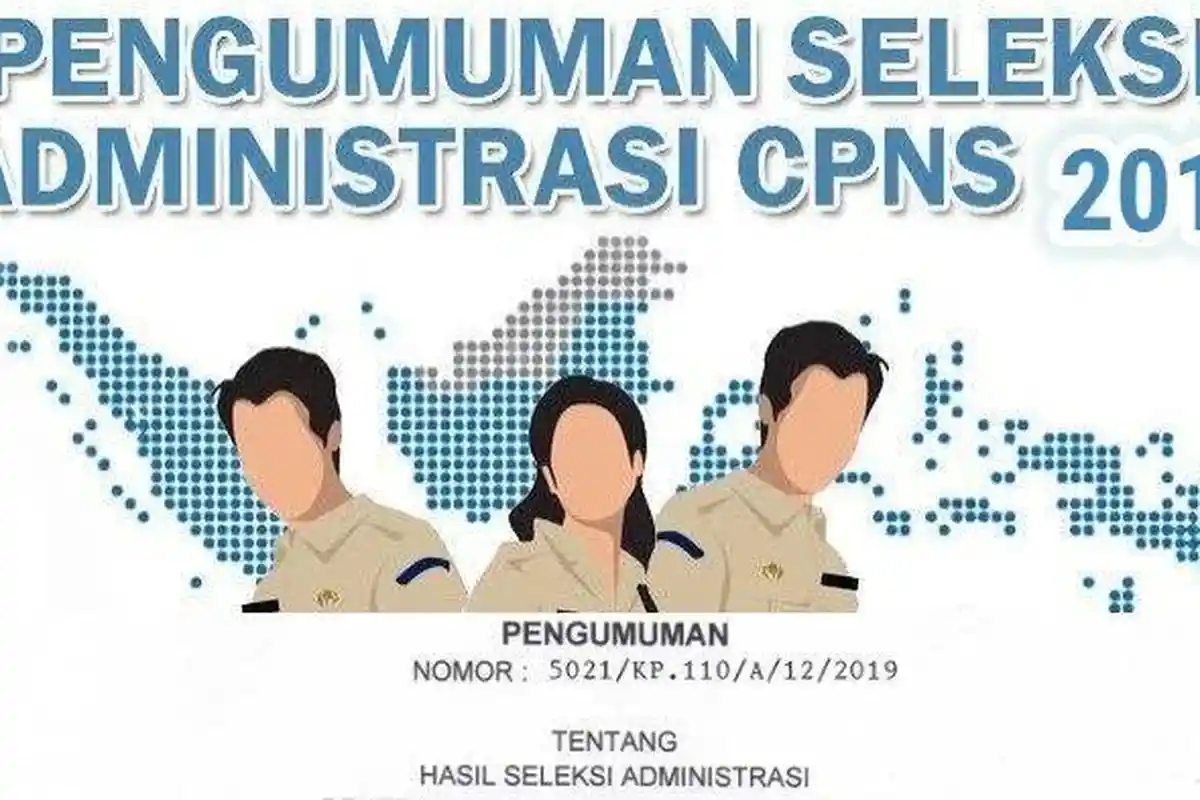 Pengumuman Kelulusan Tes Seleksi Penerimaan CPNS  2019, Berikut Link 64 Dari Kementerian/Lembaga