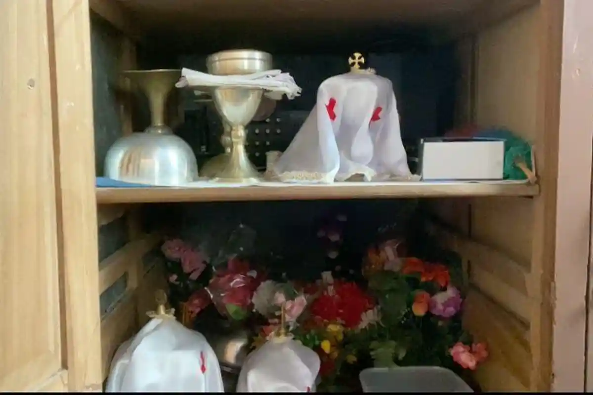 Hosti Kudus di Lemari Sakristi Gereja Tua Sikka Dicuri