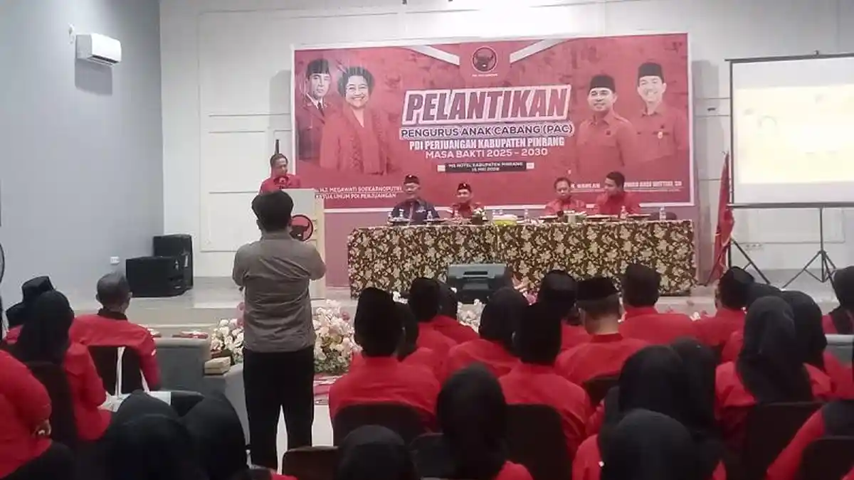 PDIP Pinrang Target Rebut 6 Kursi Pemilu 2029, Muh Dahlan: Satu Dapil Satu Kursi!