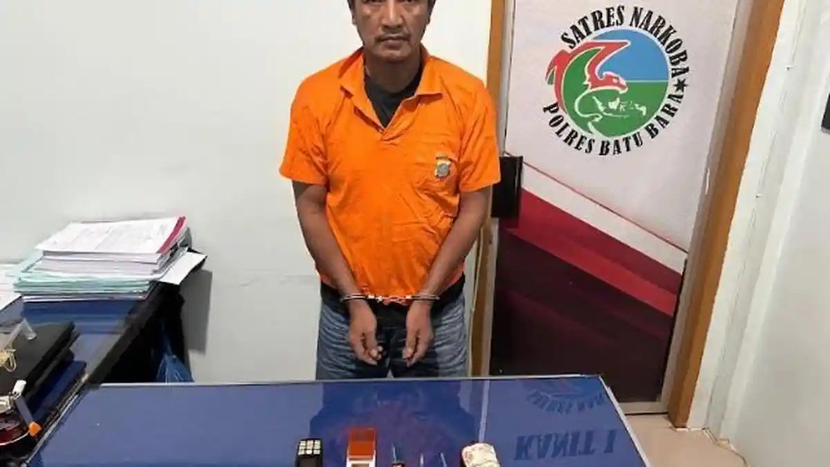 Bandar Narkoba di Batubara Ditangkap saat Melakukan Transaksi, Barang Bukti Sabusabu Ikut Diamankan