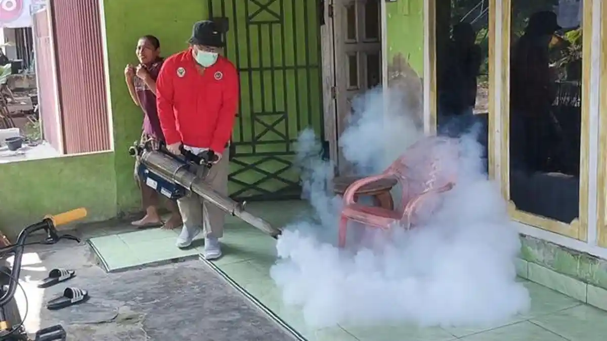 Tiga Warga Musi Rawas Terjangkit DBD, Dinkes Lakukan Fogging di Desa M Sitiharjo - Sripoku.com