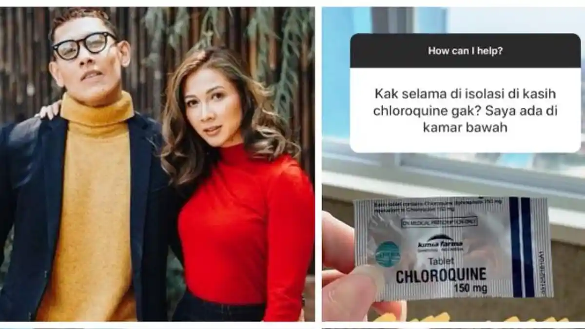 Andrea Dian Minum Obat Chloroquein Saat Isolasi, Rasakan Efek Samping Pada Napas dan Jantung