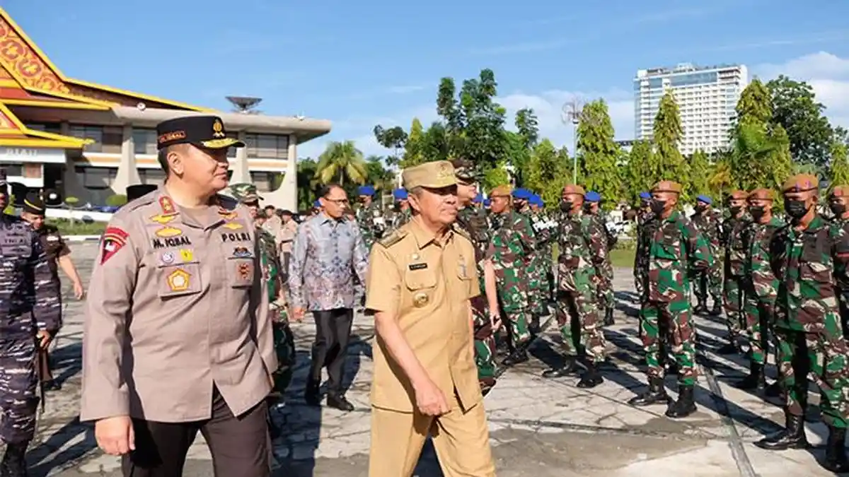 4 Ribu Personel Gabungan TNI Polri di Riau Disiagakan Hadapi Bencana ...