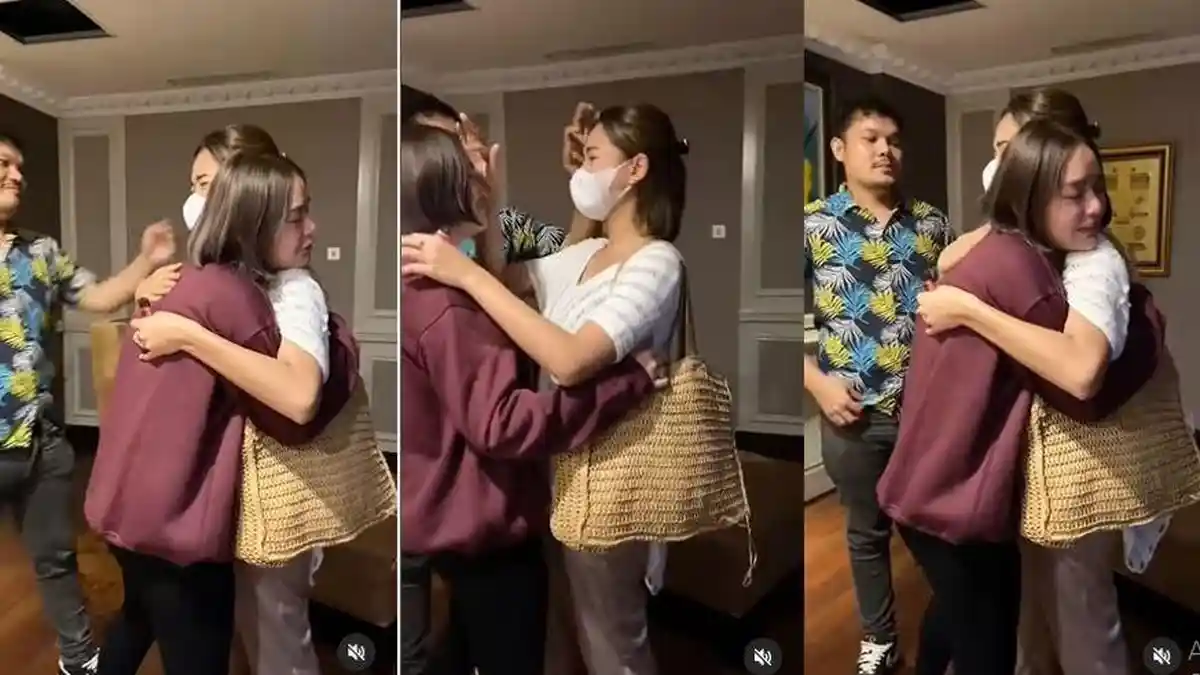 Amanda Manopo Peluk Glenca Chysara Sambil Menangis saat Pamit dari Ikatan Cinta