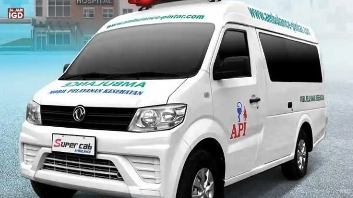 DFSK Super Cab Karoseri Ambulance Mulai Resmi Dipasarkan