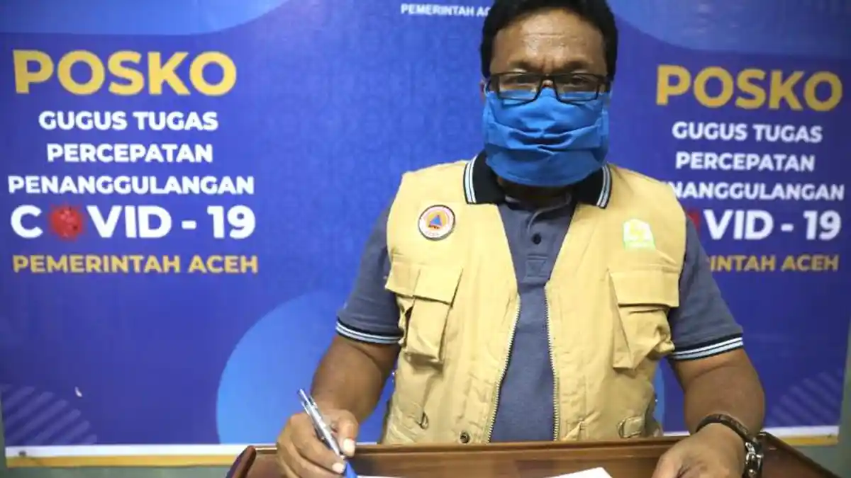 Update Covid-19 Aceh - Total Pasien Positif Covid-19 di Aceh Capai 20.055 Orang