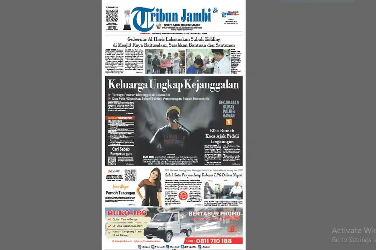 Ini 6 Kejanggalan Tewasnya Terduga Pencuri di Sel Polsek Kumpeh Ilir yang Diungkap Keluarga Korban