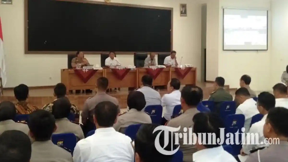 Jelang Arema FC Vs Persebaya, Polres Malang Gelar Rakor Pengamanan Laga Final Piala Presiden 2019