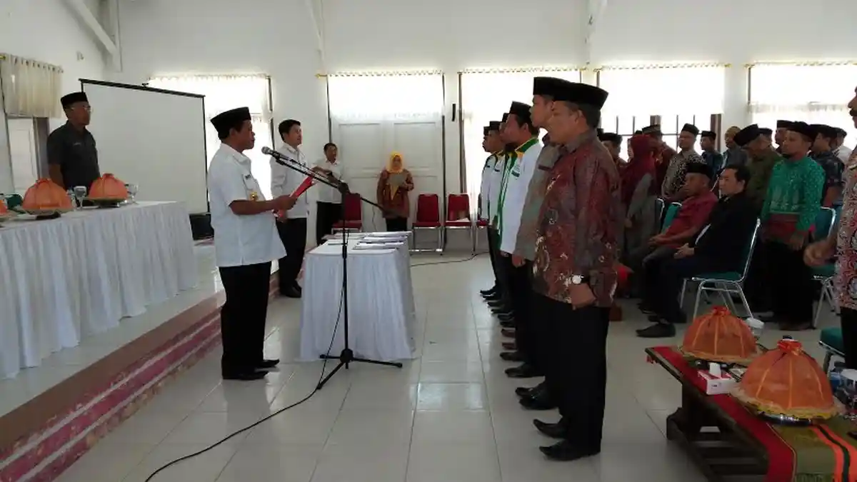 Ini Nama Ketua Baru Baznas, PHBI dan LPTQ Mamasa