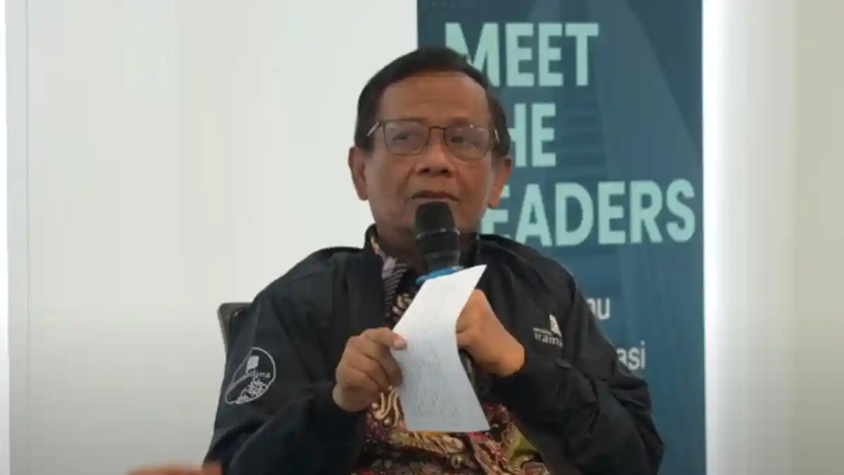Dapat Info Silfester Lulusan Universitas Tertutup, Mahfud MD: Artinya Universitasnya Sudah Ditutup