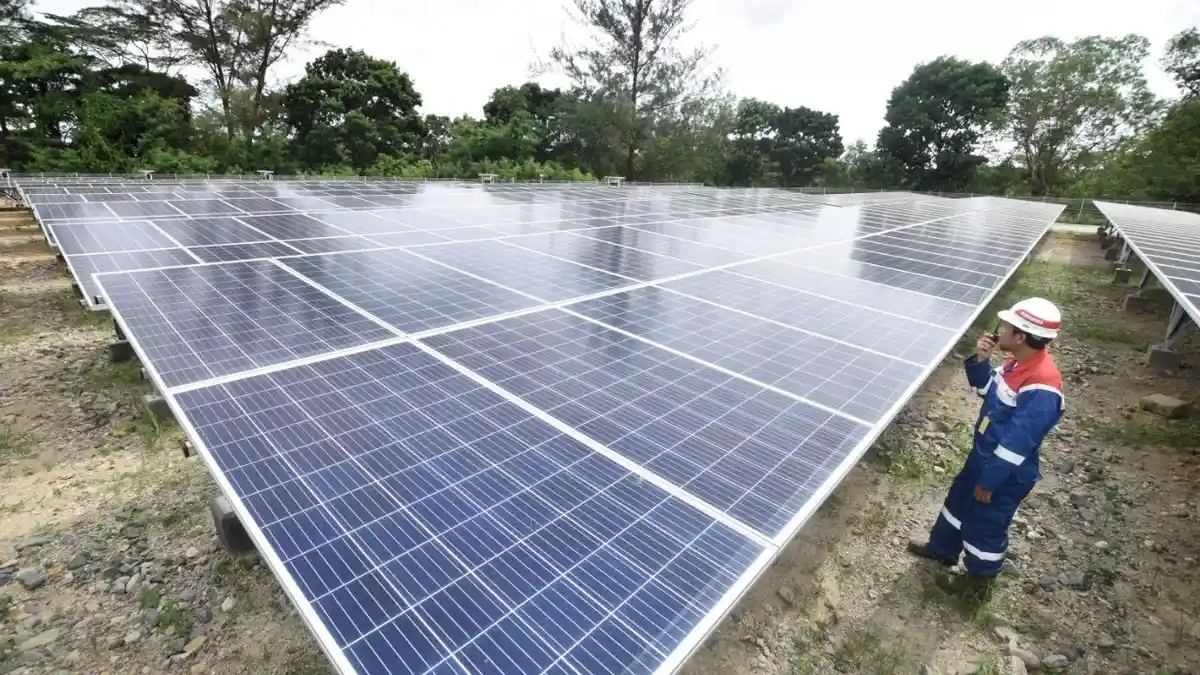 Komit ESG, Pertamina Turunkan Emisi Karbon 3 Ribu Ton per Tahun Dari PLTS Badak LNG