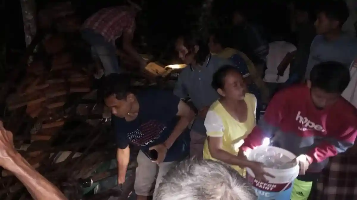 Dampak Gempa Bantul DI Yogyakarta Rumah Warga di Kebumen dan Gunung Kidul Rusak