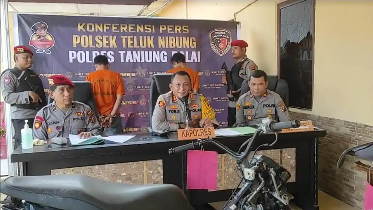 Tersangka Curanmor di Tanjungbalai Ternyata Penjahat Kambuhan dan Pernah Kabur dari Penjara