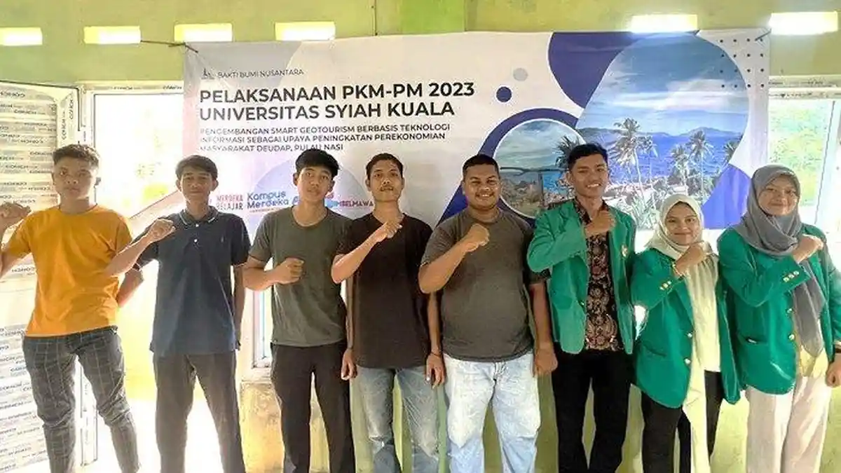 Mahasiswa USK Kembangkan Smart Geotourism di Pulo Aceh
