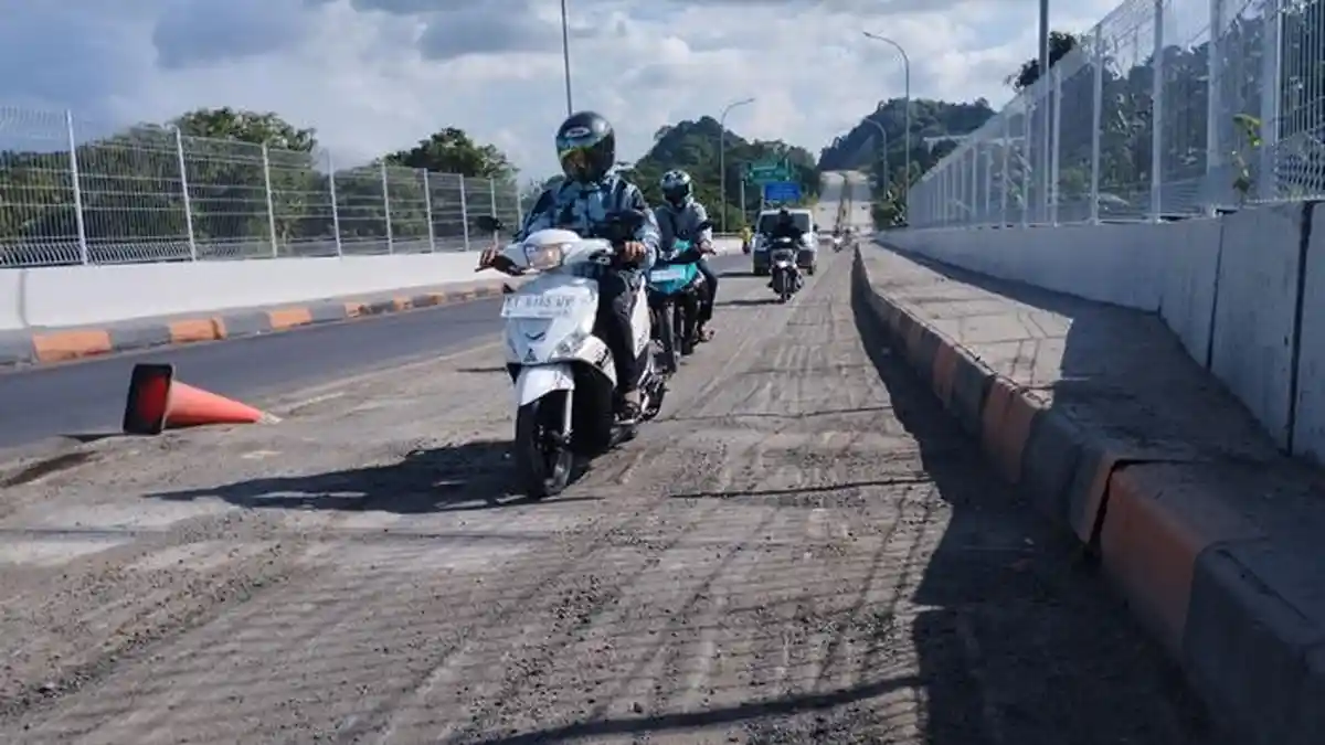 Hindari Perbaikan Jalan, Ketua Tagana Alami Kecelakaan Maut di Jembatan Achmad Amins Samarinda