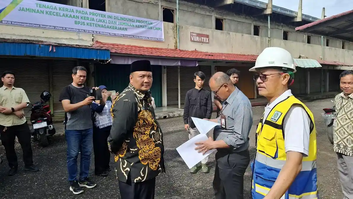 Progres Pembangunan Pasar Barukoto Lampaui Target 16 Persen Diapresiasi KPK