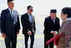 Mendarat di Riyadh, Megawati Disambut Dubes RI dan Pejabat Arab Saudi