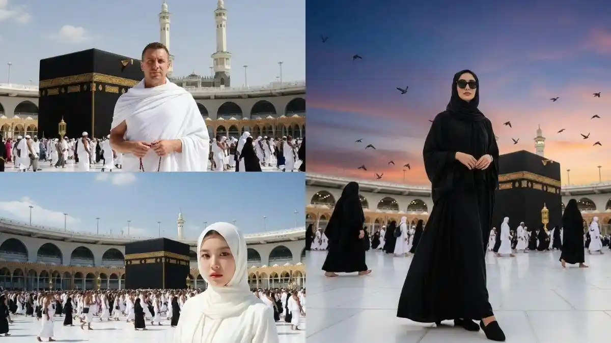 Prompt Gemini AI, Edit Foto di Tanah Suci Depan Kabah, Ikuti Langkah Berikut Agar Terlihat Nyata