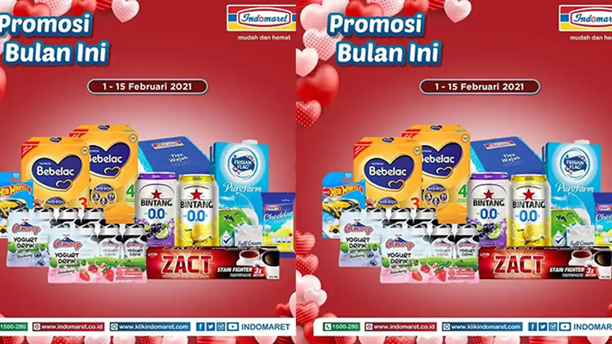 Promo Indomaret Pekan Ini, Produk Sarapan Sehat Diskon 51%, Susu Beli 2 Gratis 1