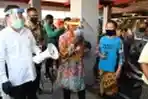 Walikota Surabaya dan Menkes Sidak Pasar Genteng Baru