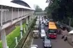 Bus Feeder Transjakarta Stasiun Palmerah-Bundaran HI