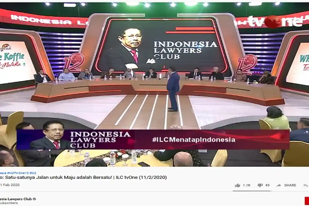 Di ILC, Sandiaga Uno Ungkit Pasang Iklan Mahal di tvOne, Karni Ilyas: Jangan Buka Rahasia Dong