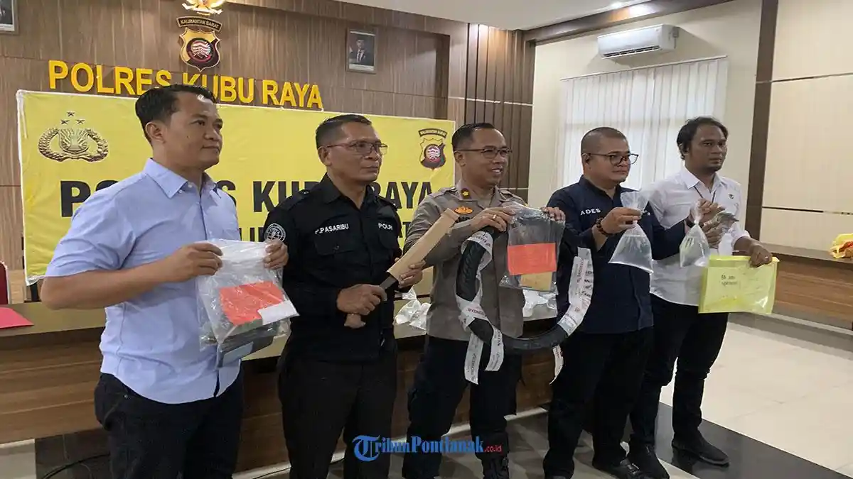 Ungkap 18 Kasus, Polres Kubu Raya Berhasil Lewati Target Operasi Penyakit Masyarakat