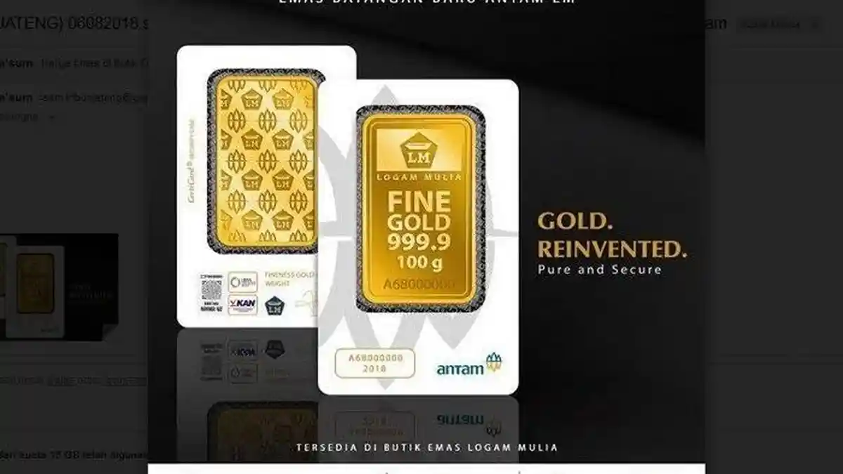 Harga Emas Hari Ini Senin 2 Desember 2019, Simak Harga Jual Logam Mulia dan Harga Beli Logam Mulia