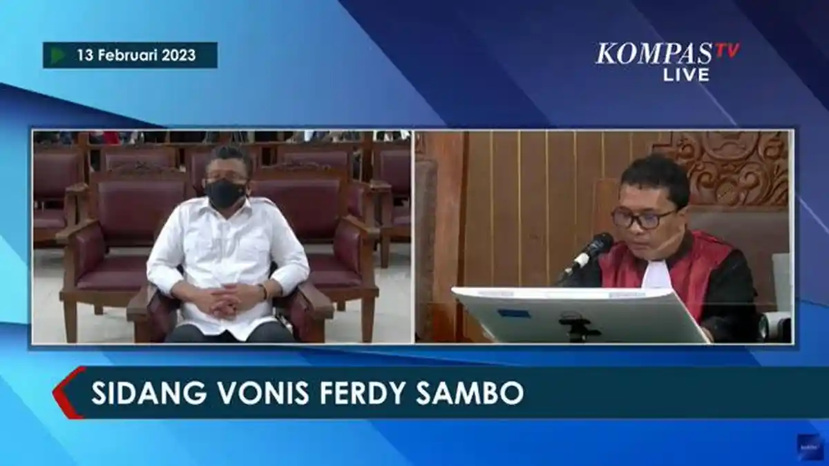 Ferdy Sambo Divonis Hukuman Mati, Kriminolog : Hakim Buktikan Marwahnya Sebagai Wakil Tuhan
