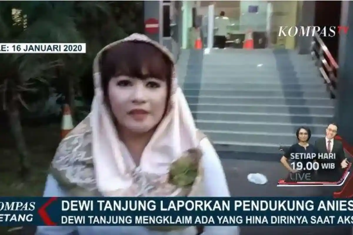 Dewi Tanjung Laporkan Pendukung Anies Baswedan atas Tuduhan Penghinaan, Nama Terlapor Tak Tercantum