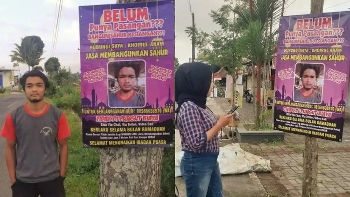 Viral Pria Buka Jasa Bangunkan Sahur Gratis dan Bisa Langganan, Ternyata Begini Kisah di Baliknya