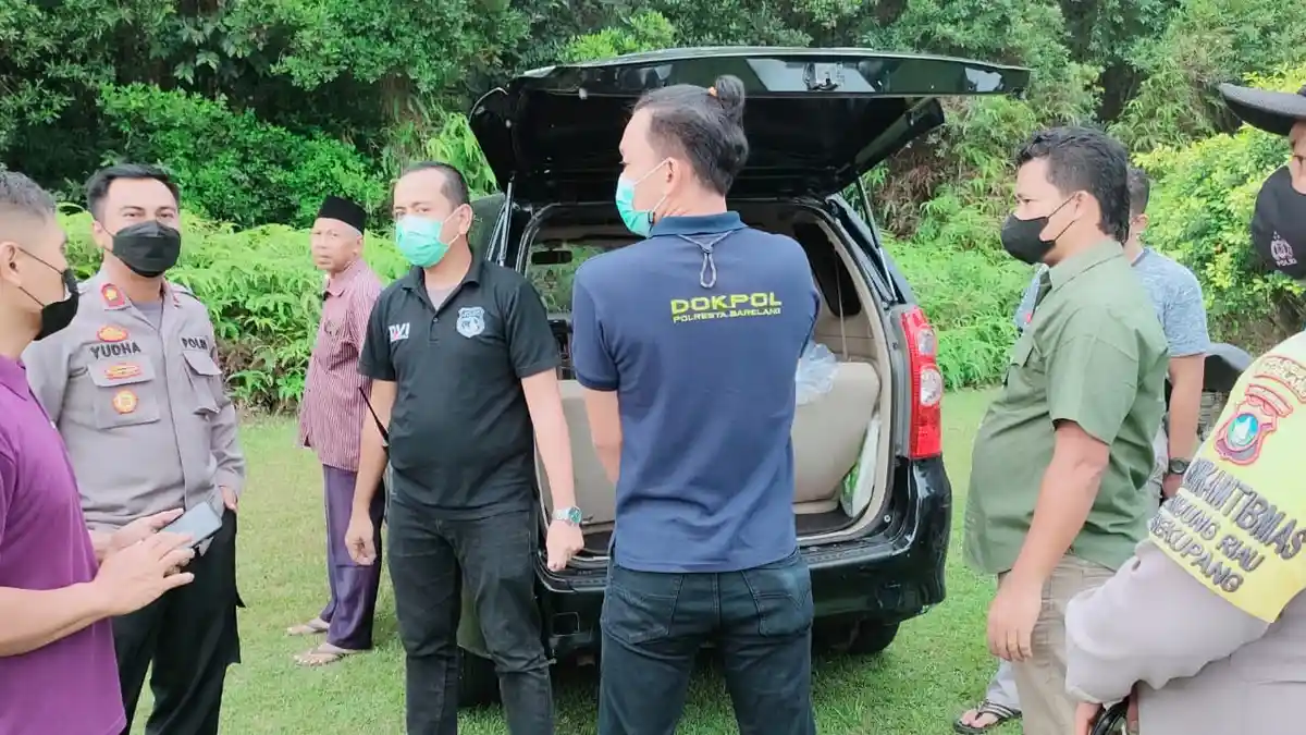 PENEMUAN MAYAT DI BATAM - Pria Tanpa Identitas Tewas di Belakang Batam Hills Golf Resort