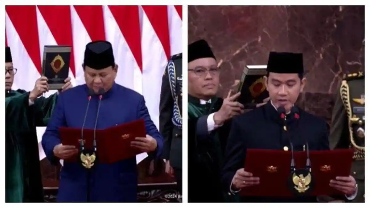 Prabowo-Gibran Resmi Jadi Presiden dan Wakil Presiden 2024-2029
