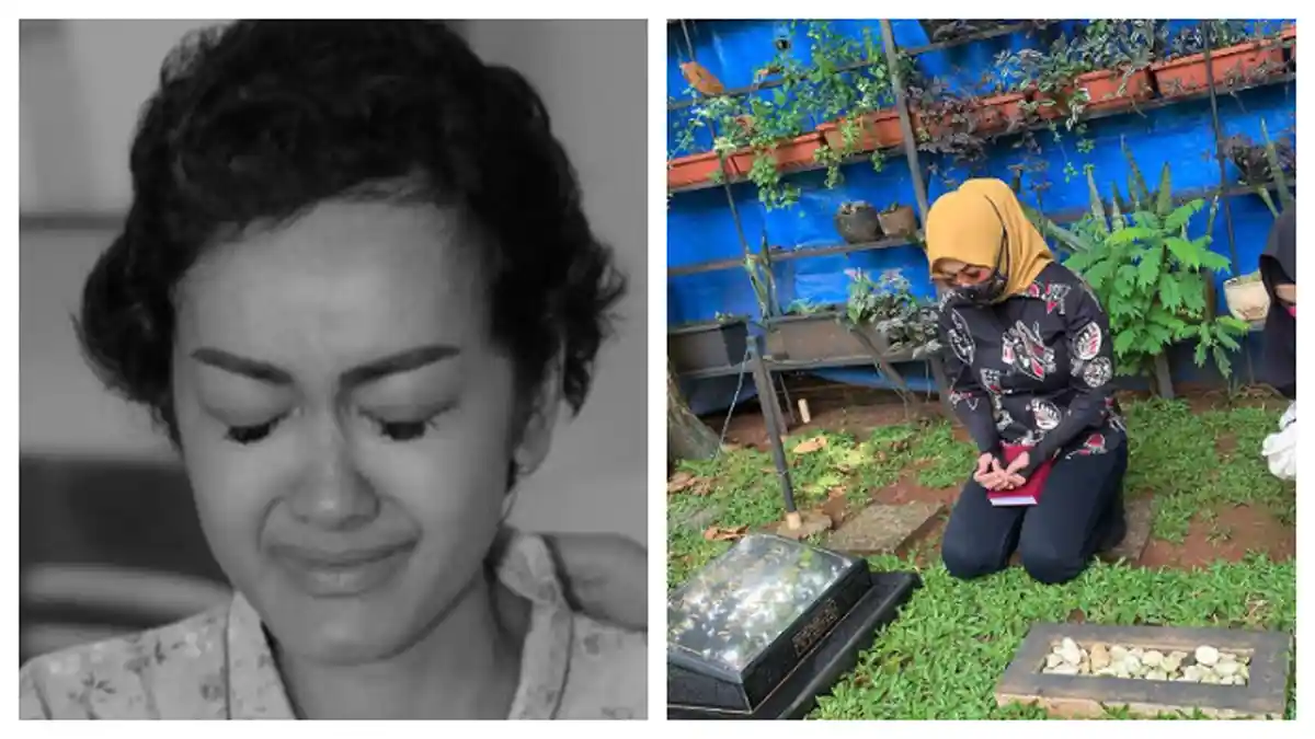 MALAM-MALAM Julia Perez Datang di Mimpi Dengan Wajah Begini, Paginya Sang Adik Bergegas Ziarah Kubur