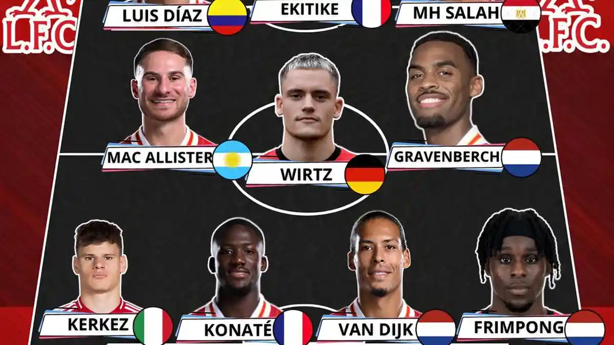 Starting XI Liverpool Tambah Ngeri, Hugo Ekitike Buat Lini Depan The Reds Makin Garang