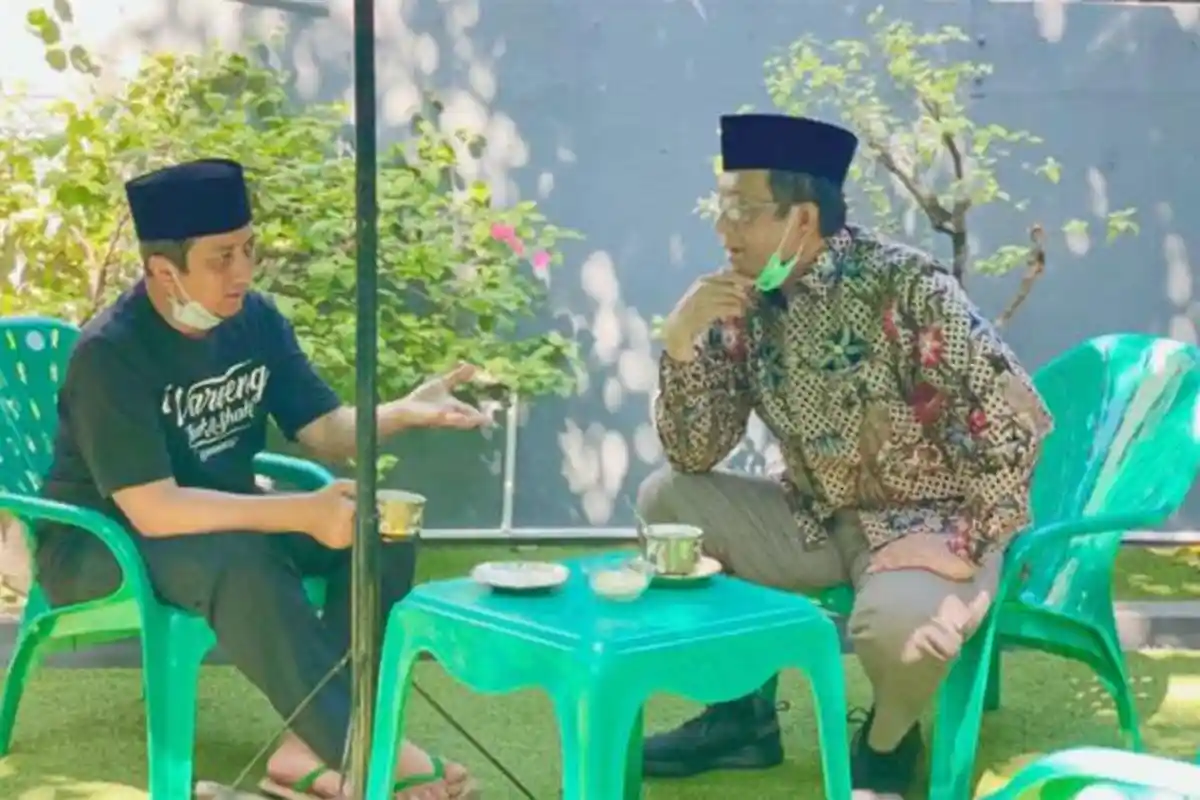Khawatir Yusuf Mansur, Mahfud MD Jenguk Sang Ustaz, Begini Kondisinya Usai Operasi
