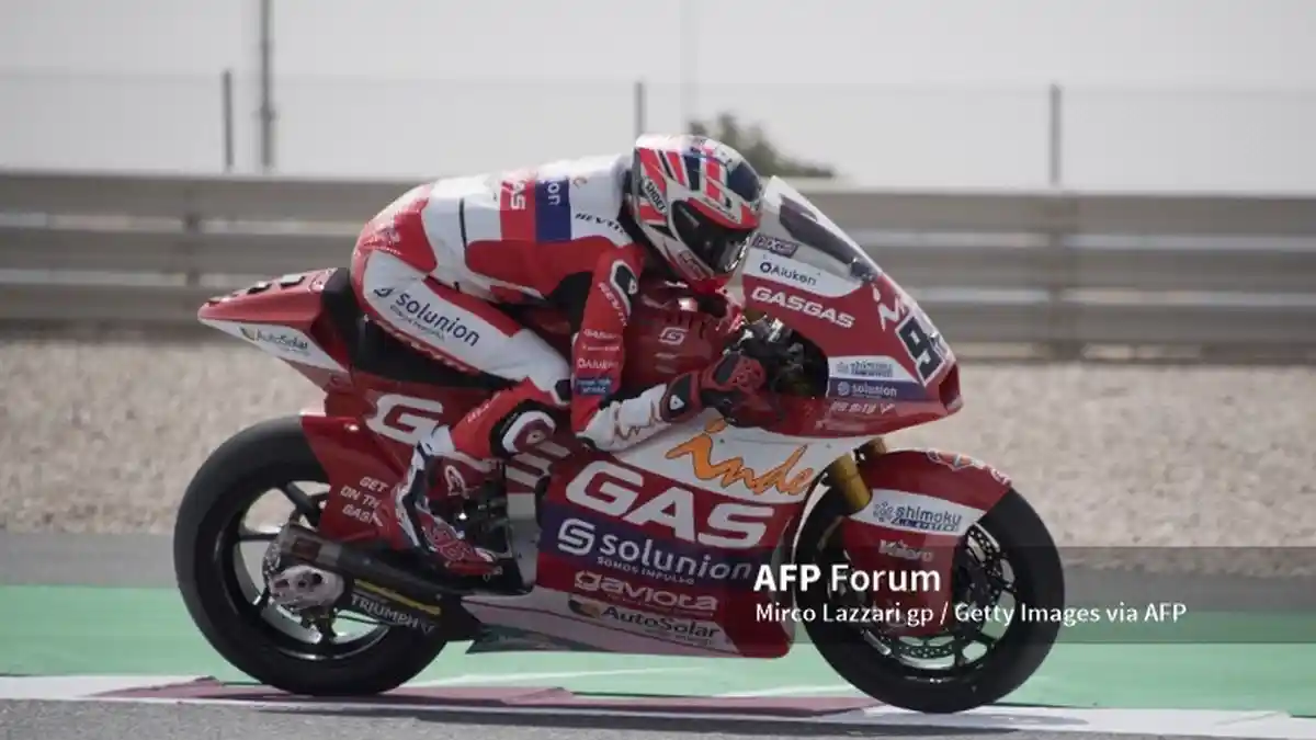 Hasil Latihan Bebas FP2 Moto2 Indonesia 2022 - Jake Dixon Tampil Impresif